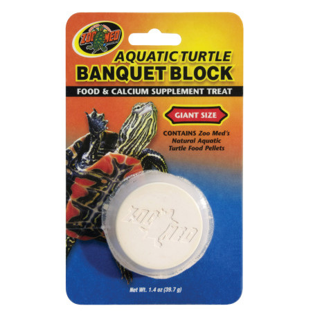 Aquatic Turtle Banquet Block -1.4oz