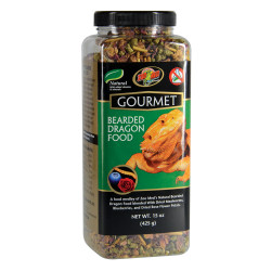 Zoo Med Gourmet Bearded Dragon Food - 15 oz