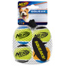 Nerf Squeak Tennis Balls - 4 Pack - XSmall (1.75 in)