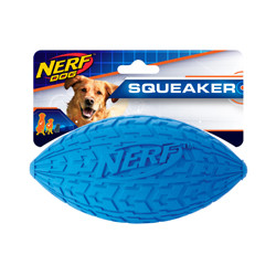 Nerf Tire Squeak Football - Medium (6 in)