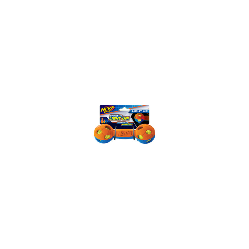 Nerf Dog LED BASH Barbell - Medium (7 in)
