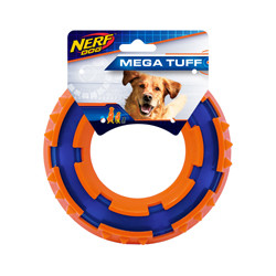 Nerf Dog Two-Tone TPR Spike Ring (6 in)