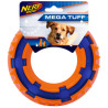 Nerf Dog Two-Tone TPR Spike Ring (6 in)