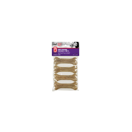 Dogit Pressed Rawhide Bones -4''