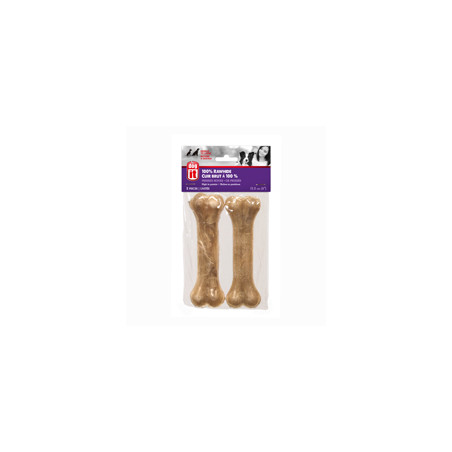 Dogit Os pressés en cuir -6''