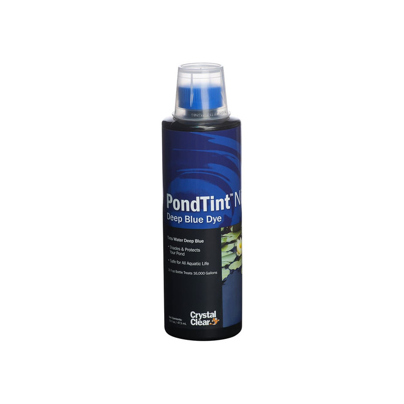 CrystalClear PondTint Deep Blue 16oz