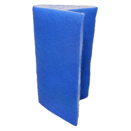 Blue Dual Density Filter Pad - 24" x 15" Blue Dual Density Filter Pad - 24" x 15"
