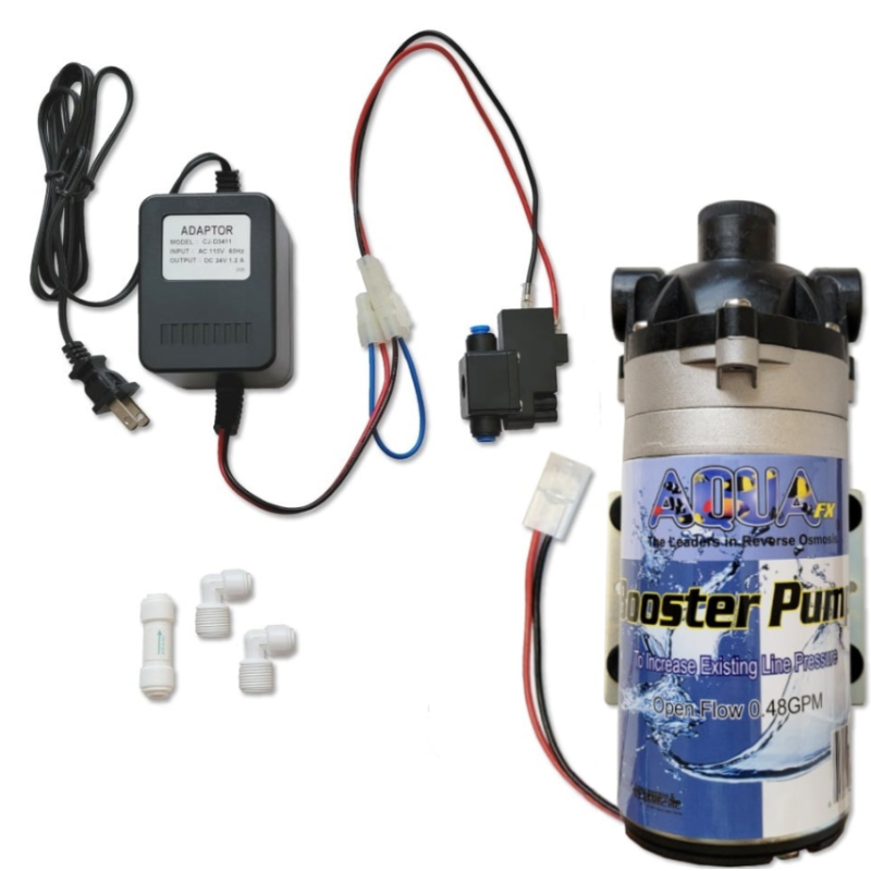 AquaFX Booster Pump Kit -100GPD