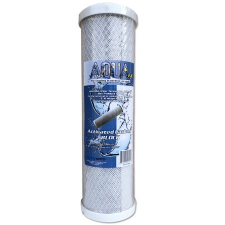 AQUAFX CARBON BLOCK FILTERS 10x2.5 AQUAFX CARBON BLOCK FILTERS 10x2.5