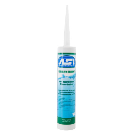 ASI  Aquarium Silocone- 10OZ Clear