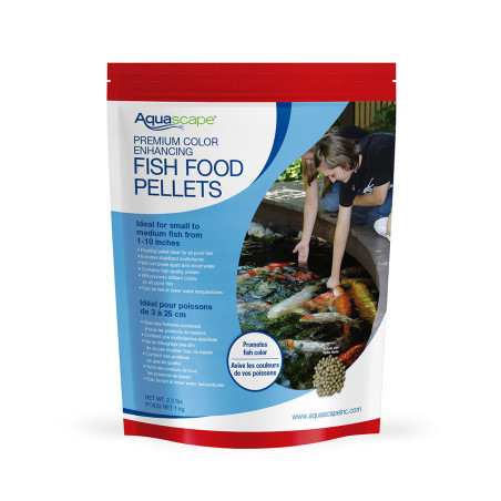 Aquascape Color Enhancing Fish Food Pellets -1kg