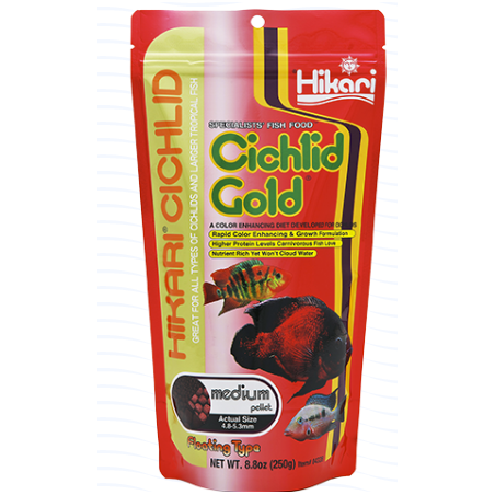 Hikari Cichlid Gold Med -8.8OZ (250g) Hikari Cichlid Gold Med -8.8OZ (250g)
