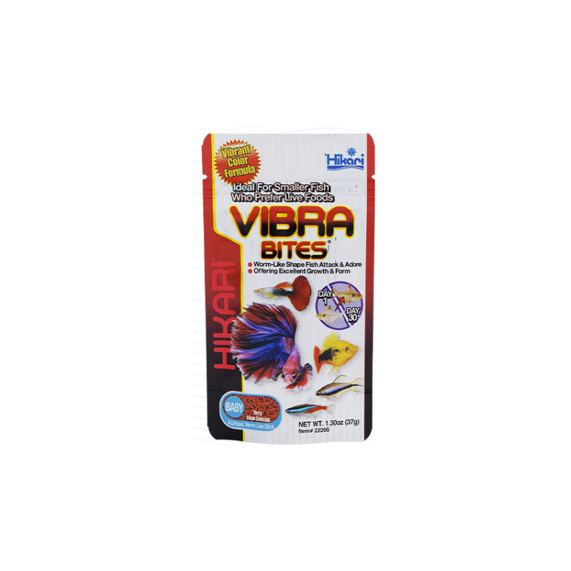 Hikari Vibra Bites Baby -1.3OZ (37g) Hikari Vibra Bites Baby -1.3OZ (37g)