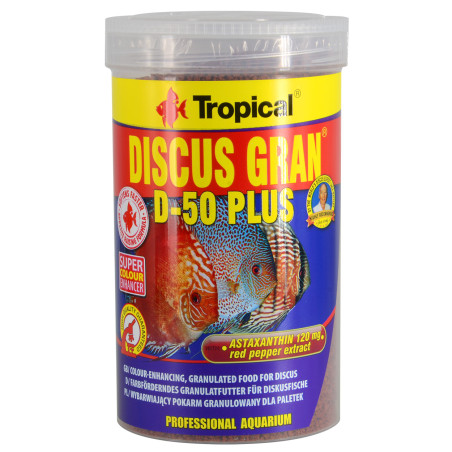 Tropical Discus Gran D-50 Plus -440g