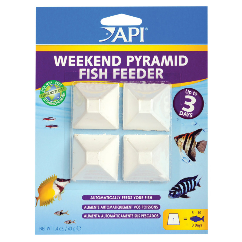 API Weekend Pyramid Fish Feeder - Up to 3 Days