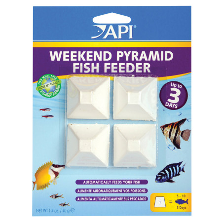 API Weekend Pyramid Fish Feeder - Up to 3 Days