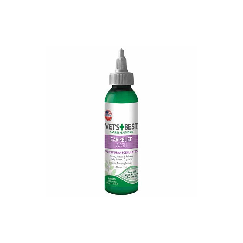 Vet's Best Ear Relief Wash -4oz