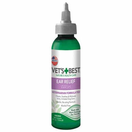 Vet's Best Ear Relief Wash -4oz