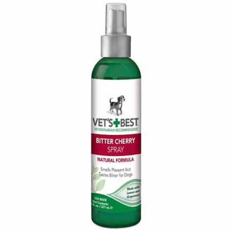 Vet's Best Bitter Cherry Deterrent Spray for Dogs 7.5oz