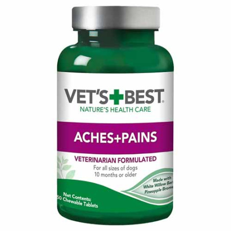 Vet's Best Aches + Pains Tablets for Dogs 50 Tabs