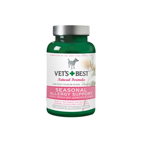 Vet's Best Seasonal Allergy Support 60 Tabs