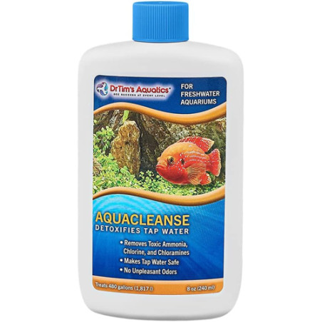 Dr. Tims AquaCleanse Tap Water Detoxifier for Freshwater -8oz Dr. Tims AquaCleanse Tap Water Detoxifier for Freshwater -8oz