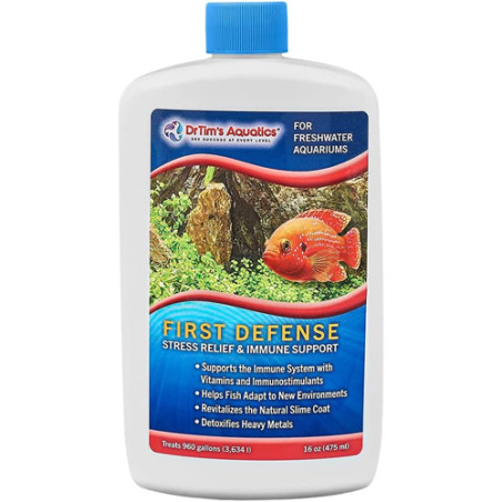 DrTim's First Defense Fish Stress Relief for Freshwater -16oz DrTim's First Defense Fish Stress Relief for Freshwater -16oz