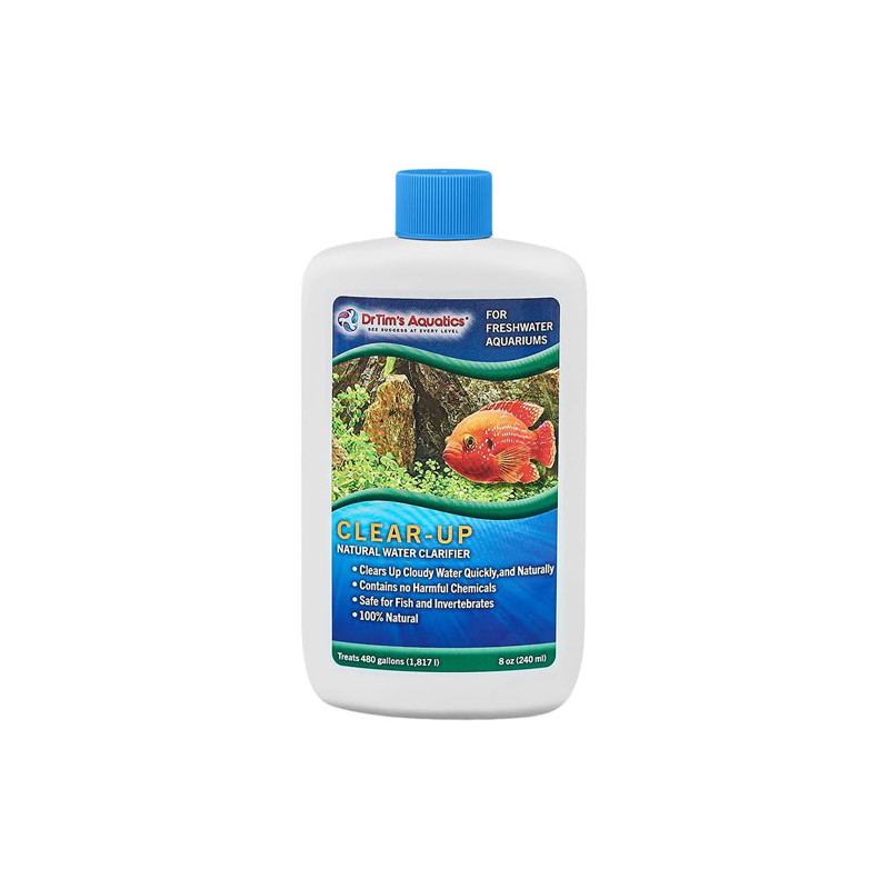 DrTim's Clear-UP Natural Water Clarifier for Freshwater -8oz DrTim's Clear-UP Natural Water Clarifier for Freshwater -8oz