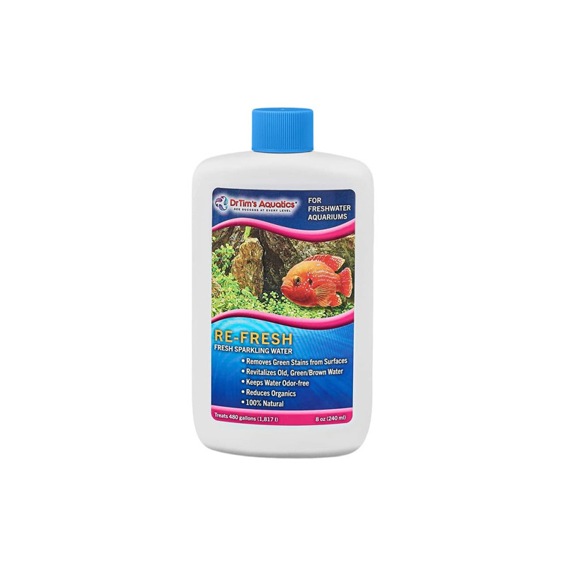 DrTim's Re-Fresh Natural Sparkling Water for Freshwater -8oz