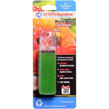 DrTim's Waste-Away Time Release Gels for Freshwater MD 50 Gallon Single