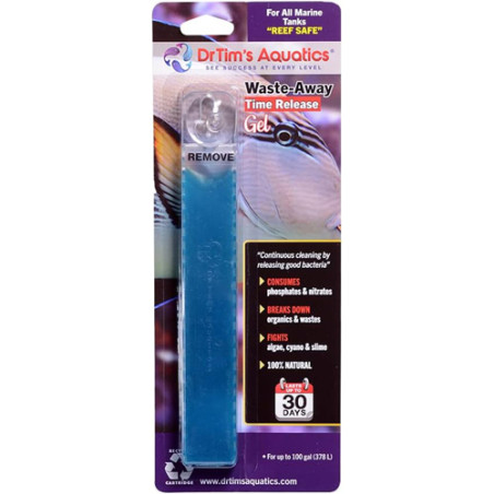 DrTim's Waste-Away Time Release Gels for Marine LG 100 Gallon Single
