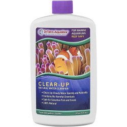 DrTim's Clear-UP Natural Water Clarifier for Reef, Nano and Seahorse Aquaria -16oz