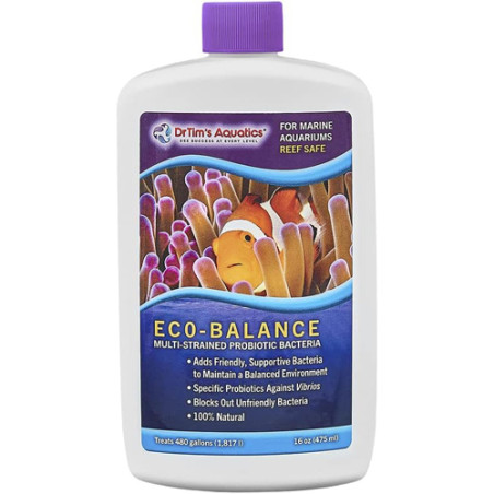 DrTim's Eco-Balance Probiotic Bacteria for Reef, Nano and Seahorse Aquaria  -8oz