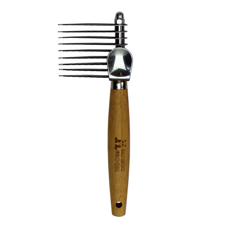 Bamboo Groom Dematting Rake