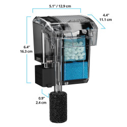 Fluval AquaClear AC20 Power Filter, 5-20 US Gal / 18-76 L