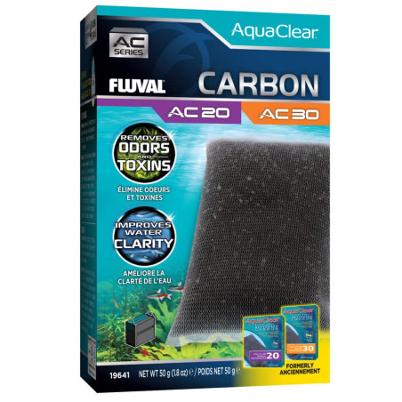 Fluval Carbon for AC20/30 Power Filter -50 g
