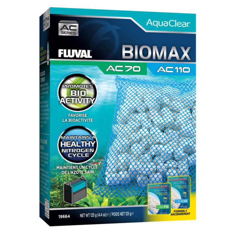 Fluval BIOMAX for AC70/AC110 Power Filter, 125 g