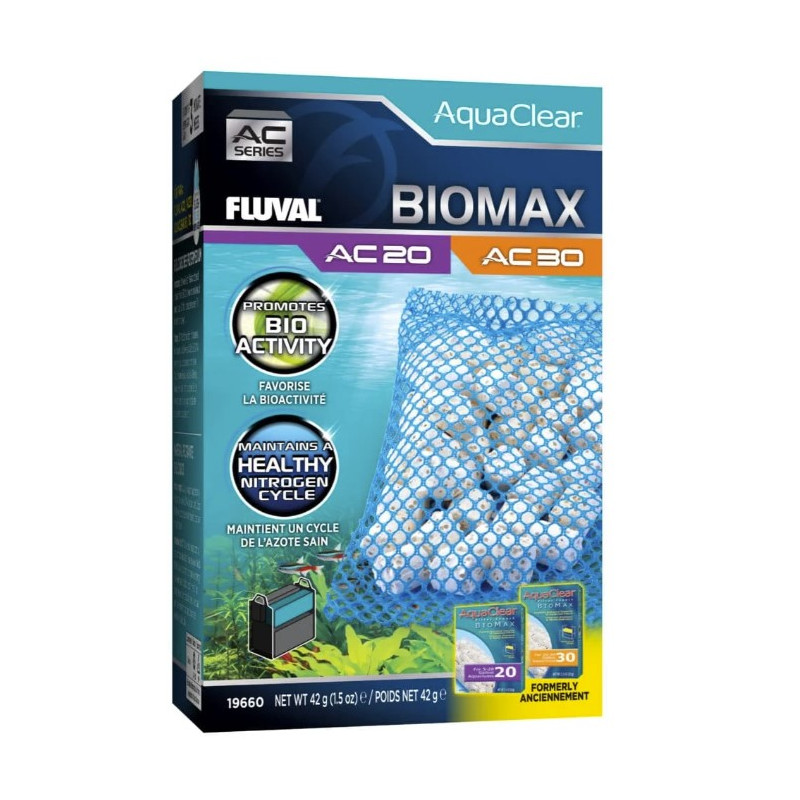 Fluval BIOMAX for AC20/AC30 Power Filter, 42g