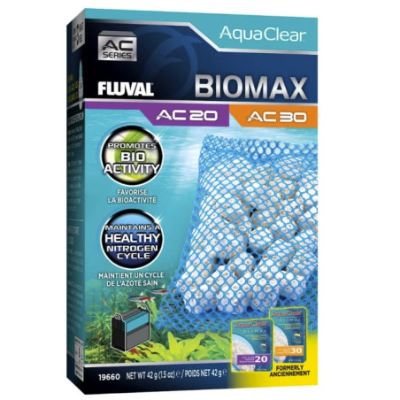 Fluval BIOMAX for AC20/AC30 Power Filter, 42g