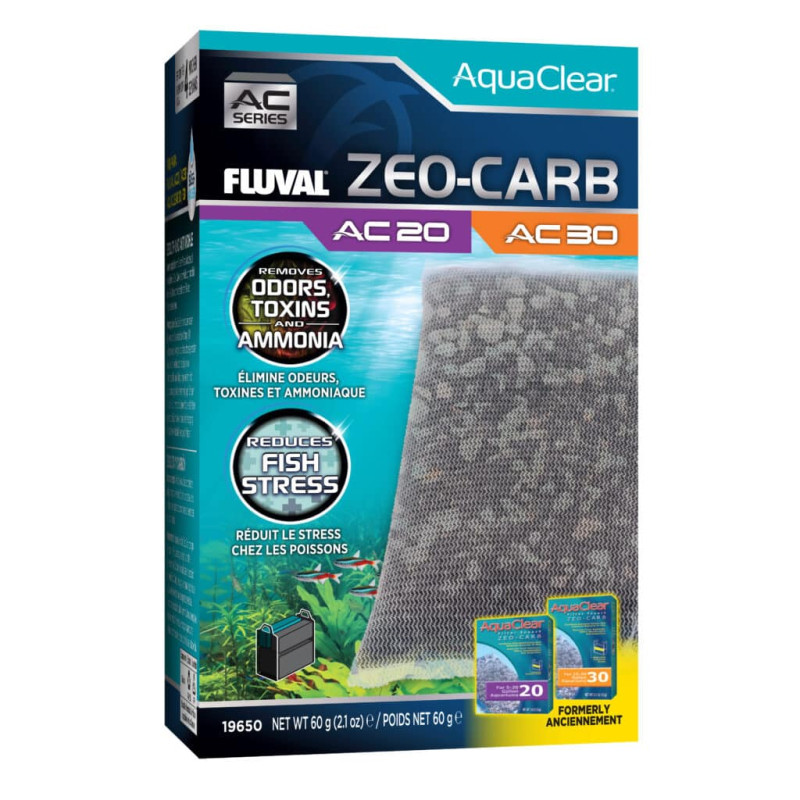 Fluval Zeo-Carb for AC20/AC30 Power Filter -60g
