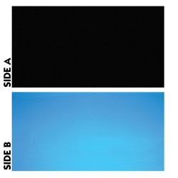 Double Sided Background 24'' – Black/Blue -by the foot