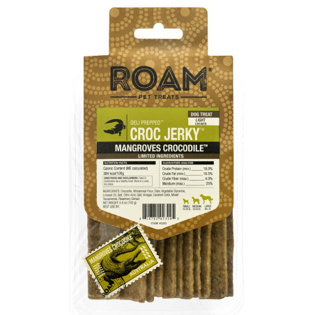 Roam Croc Jerky - Mangroves Crocodile - 142 g (5 oz)