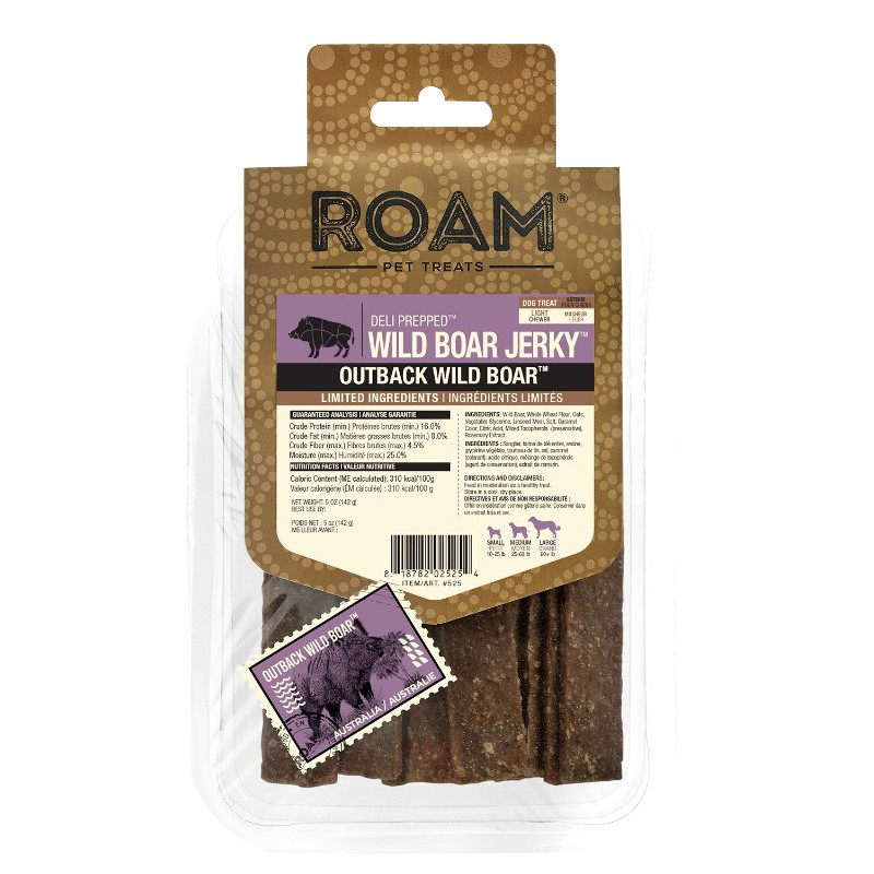 Roam Wild Boar Jerky 142g