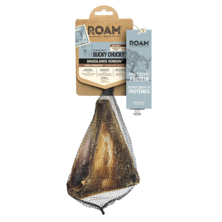 Roam Bucky Chucky - Grassland Venison - 1pc - 93 g (3.2 oz)