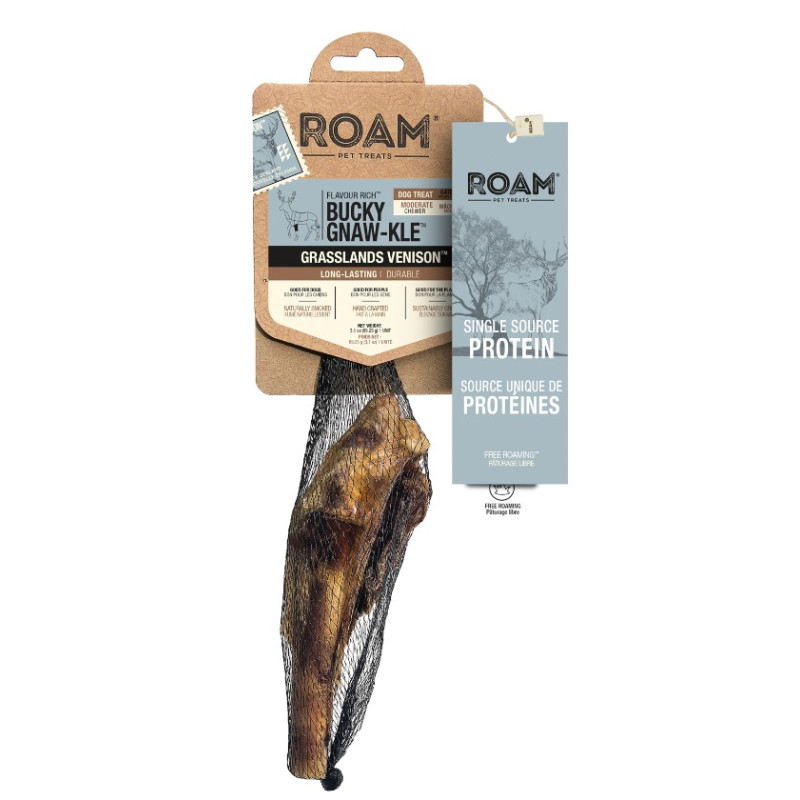 Roam Bucky Gnaw-kle - Grassland Venison -1pc