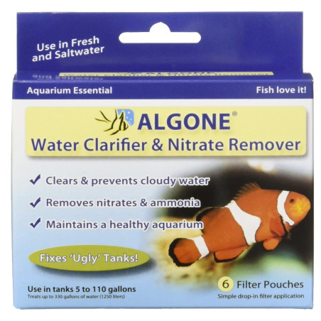 Algone Water Clarifier & Nitrate Remover - Small - 6 pk