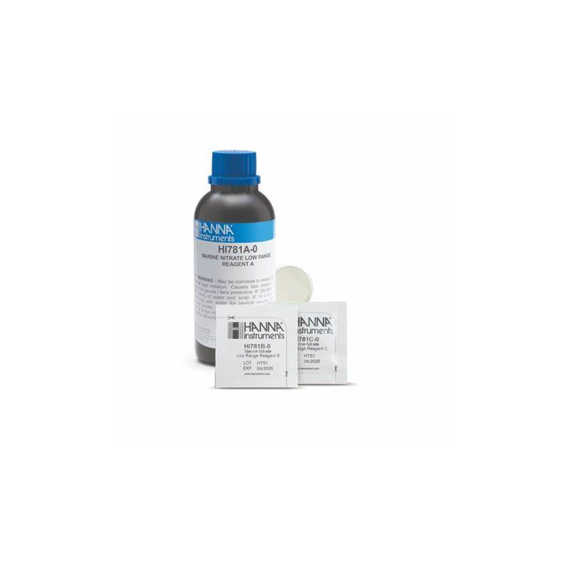 Hanna Nitrate Low Range Checker Reagents - 25 Tests