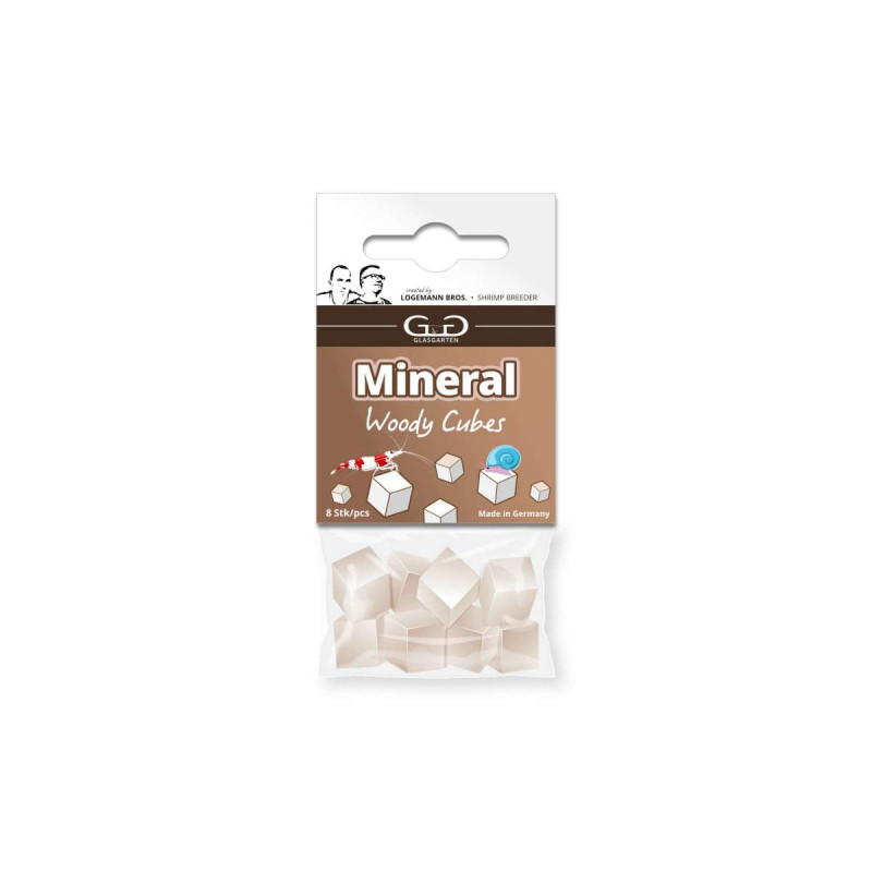 GlasGarten Mineral Woody Cubes -16pcs