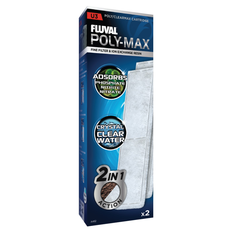 Fluval U3 Poly-Max Cartridge Fluval U3 Poly-Max Cartridge