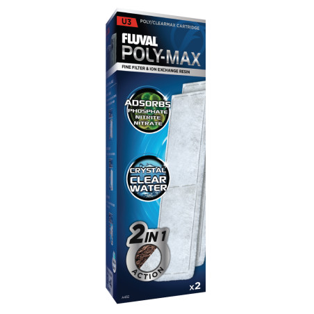 Fluval U3 Poly-Max Cartridge Fluval U3 Poly-Max Cartridge